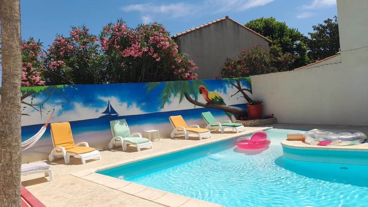Chambre Chez Corinne Et Bernard Cazouls-les-Beziers Ngoại thất bức ảnh